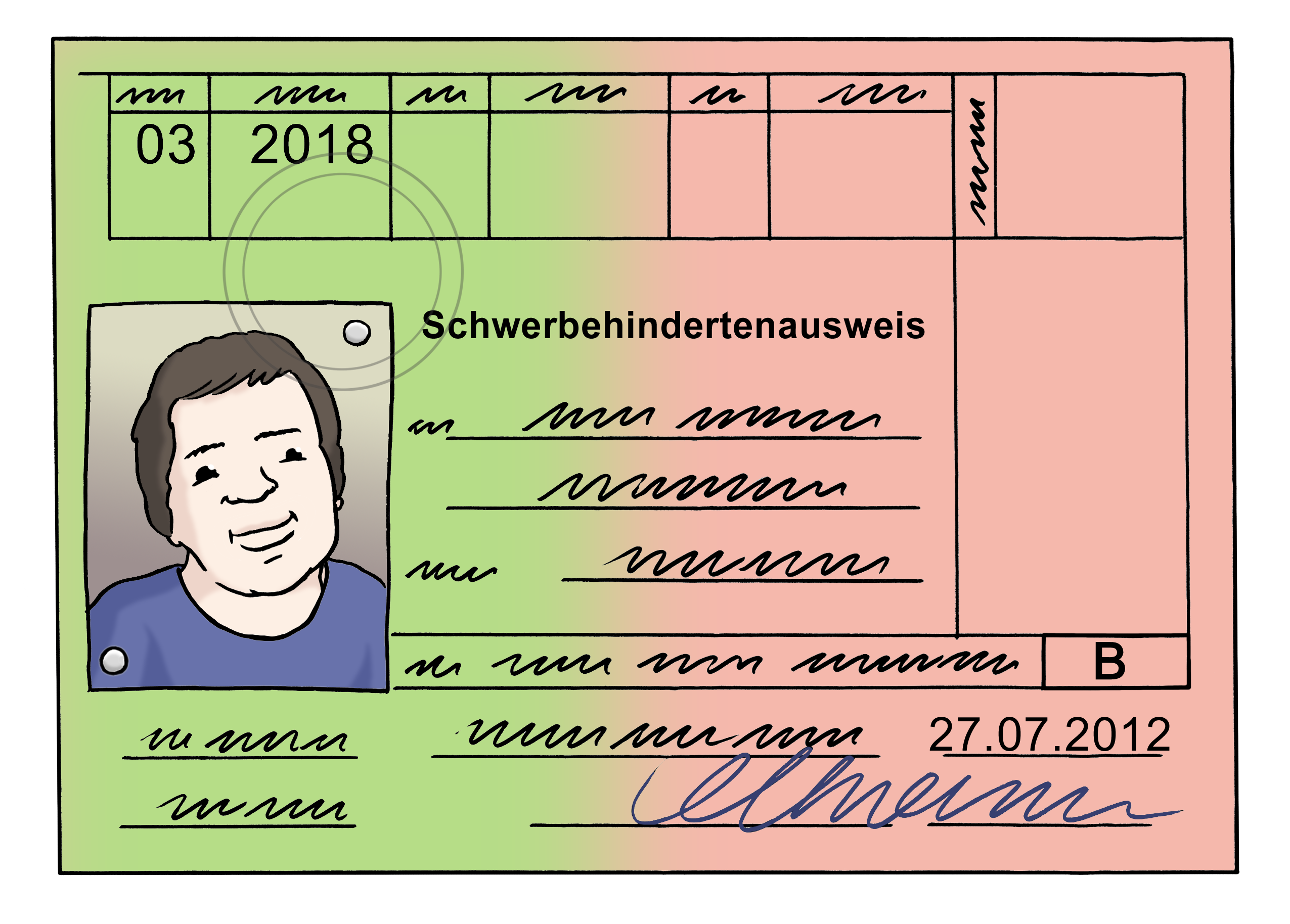 Schwerbehindertenauweis