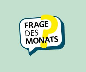 Logo Frage des Monats